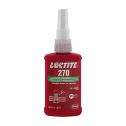 Colle frein-filet vert Loctite 270 haute résistance 50 ml - Par 12