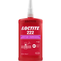 Loctite 222 Frein-filet faible résistance violet pour démontage facile 250ml