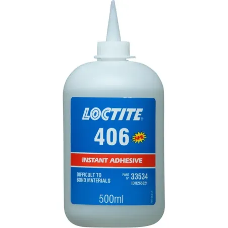 Colle à prise rapide pour collages difficiles Loctite 406 - 500g