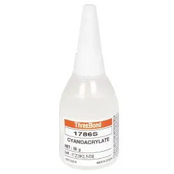 Colle cyano super forte Threebond 1786 compatible bois 50g - Par 10