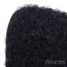 Ruban auto-agrippant Velcro PS14 -  Boucle noire - 10mm x 25m