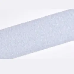 Velcro scratch adhésif PS18 blanc - Boucle - Spécial PVC - 50mm x 25m