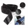 ONE-WRAP Velcro Sangle auto agrippante Noir- Range câbles - 50mm x 25m