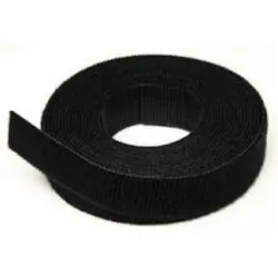 ONE-WRAP Velcro Sangle auto agrippante Noir- Range câbles - 50mm x 25m