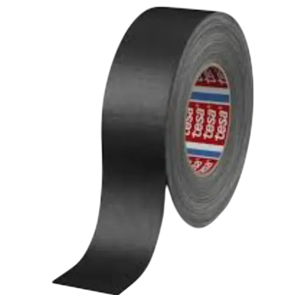 TESA 4661 Adhésif toile pour marquage de câbles - 50mm x 50m - Noir