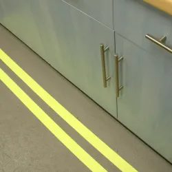 Bande antidérapante pour sols industriels jaune AD950 - 50mm x 18m